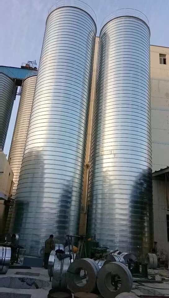 Steel silo project